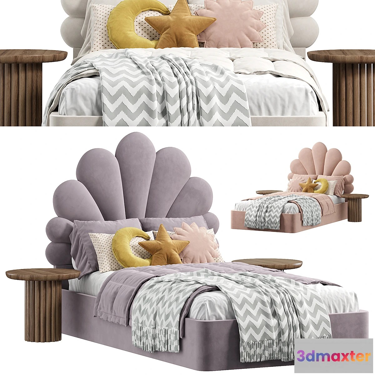 1320684 - SHELL Kids Bed - No.2 3D Max