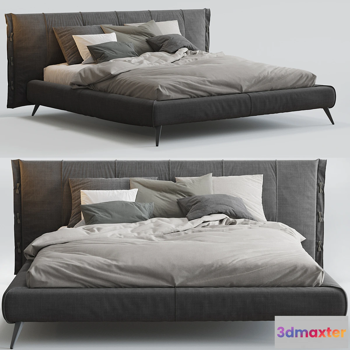 1320777 - Cuff bed bonaldo 3D Max