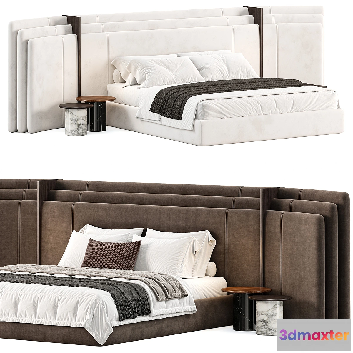 1321557 - Mod Mariposa bed By Colombo 3D Max