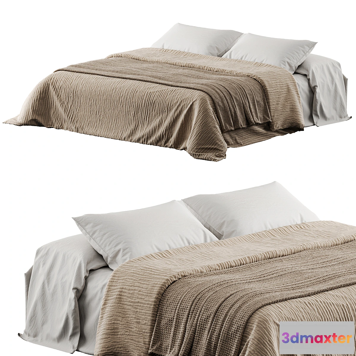 1323011 - Muslin bedding Magic Linen 2 3D Max