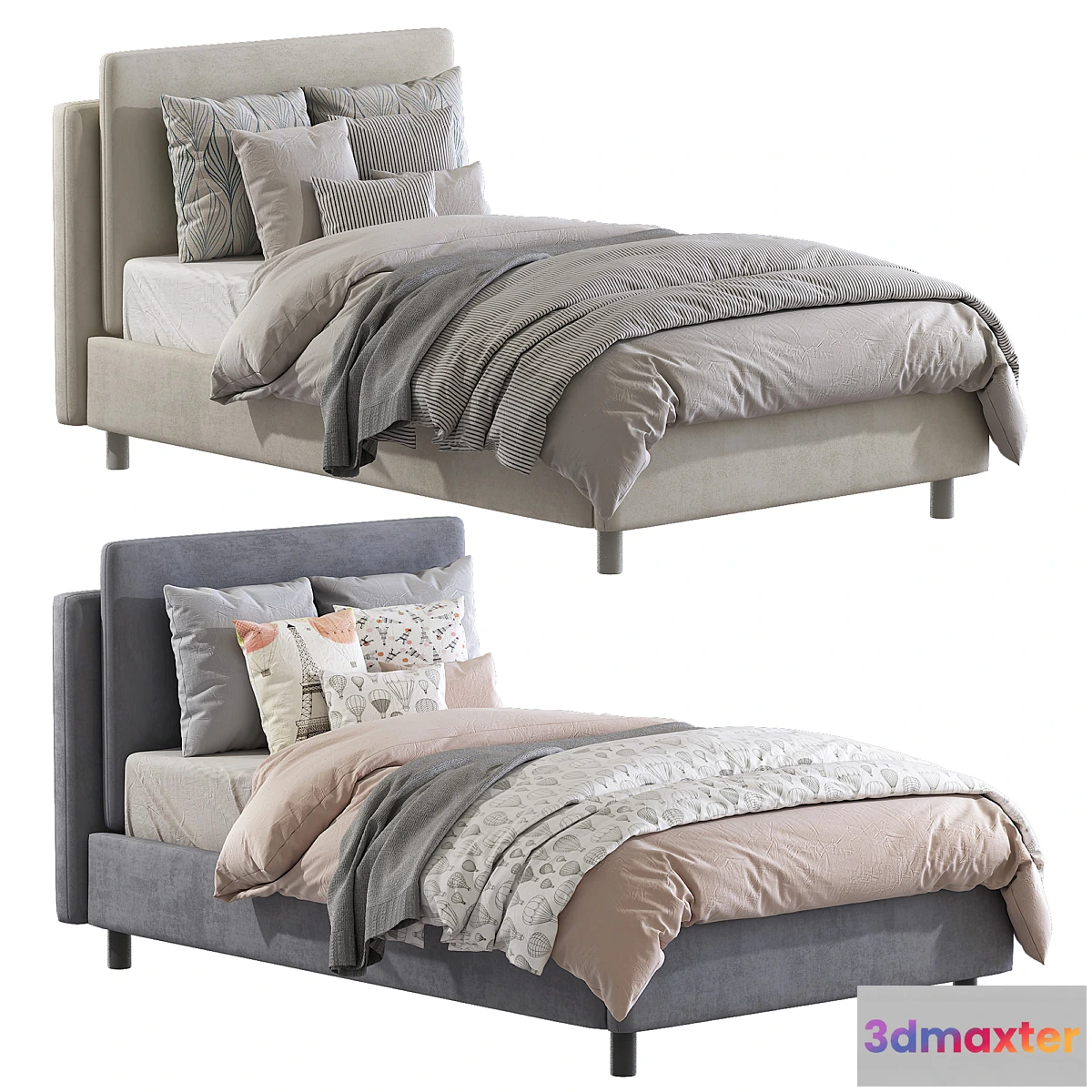 1323141 - Bed Frick Basso _ Twils 2 3D Max