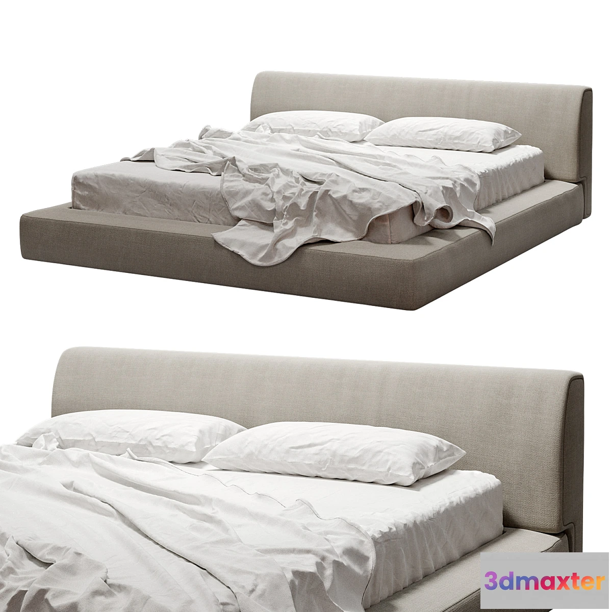 1323416 - Softland Lema bed 3D Max
