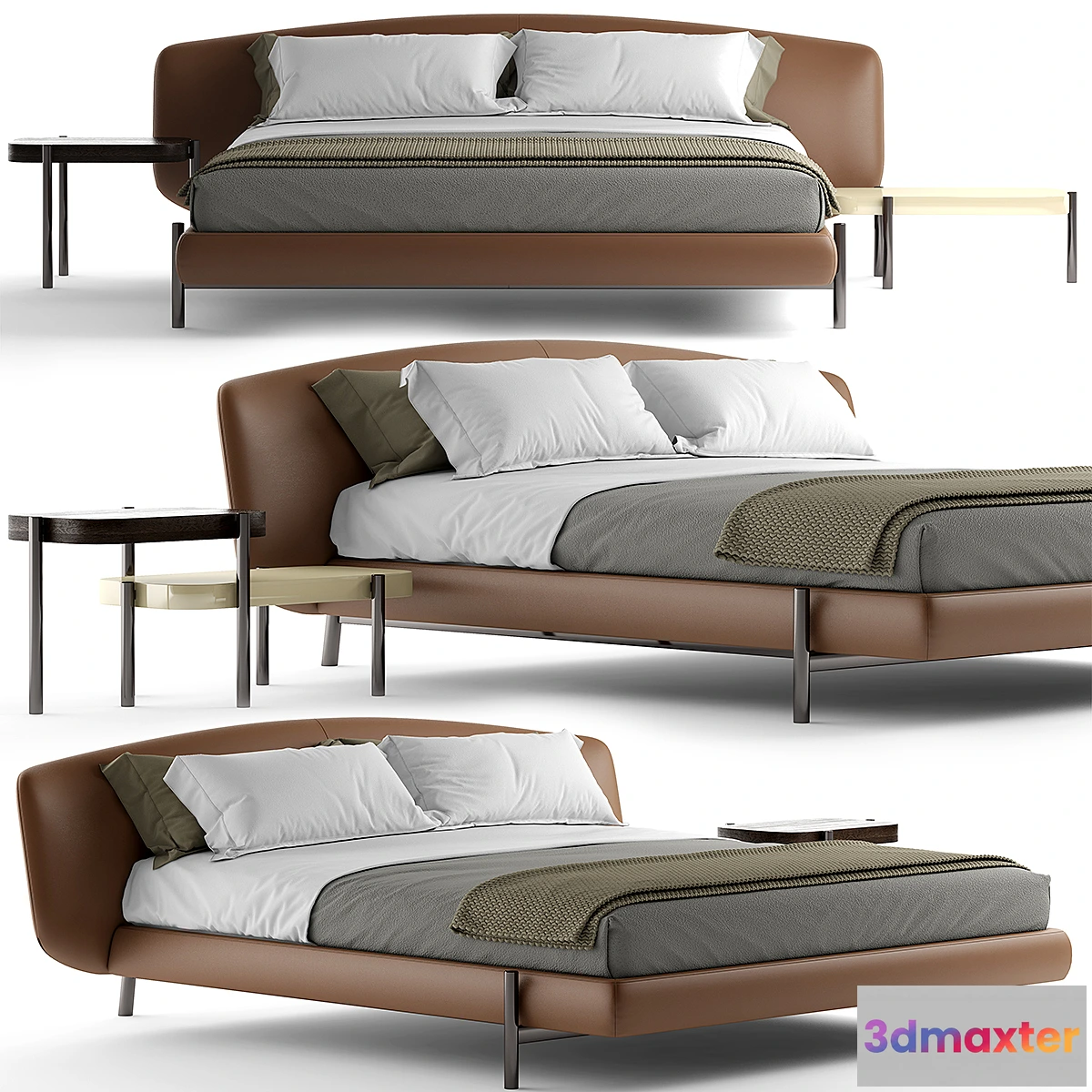 1325419 - Bed Busnelli ERMIONE 3D Max