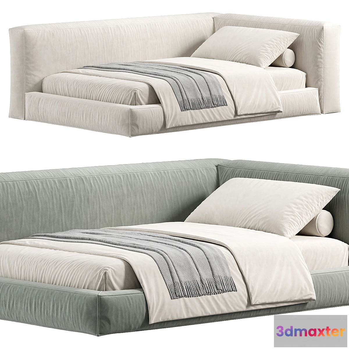 1325677 - Single bed Mani - No.2 3D Max