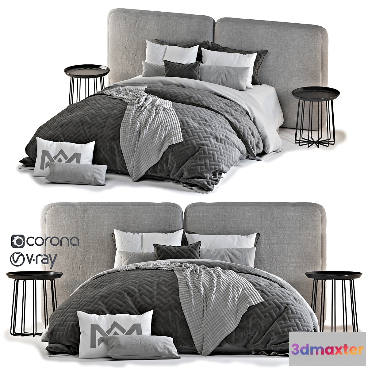 1326616 - Adairs Bed 2 3D Max