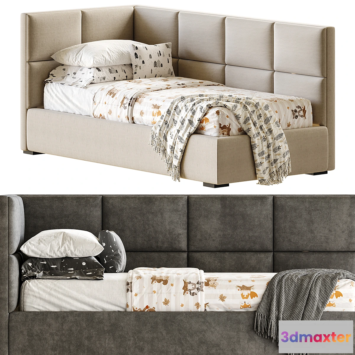 1327791 - Kids bed KD42 3D Max