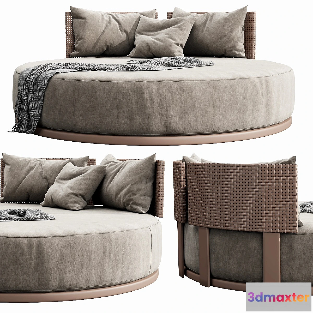 1329314 - Skyline Windsor Daybed Carbon 3D Max