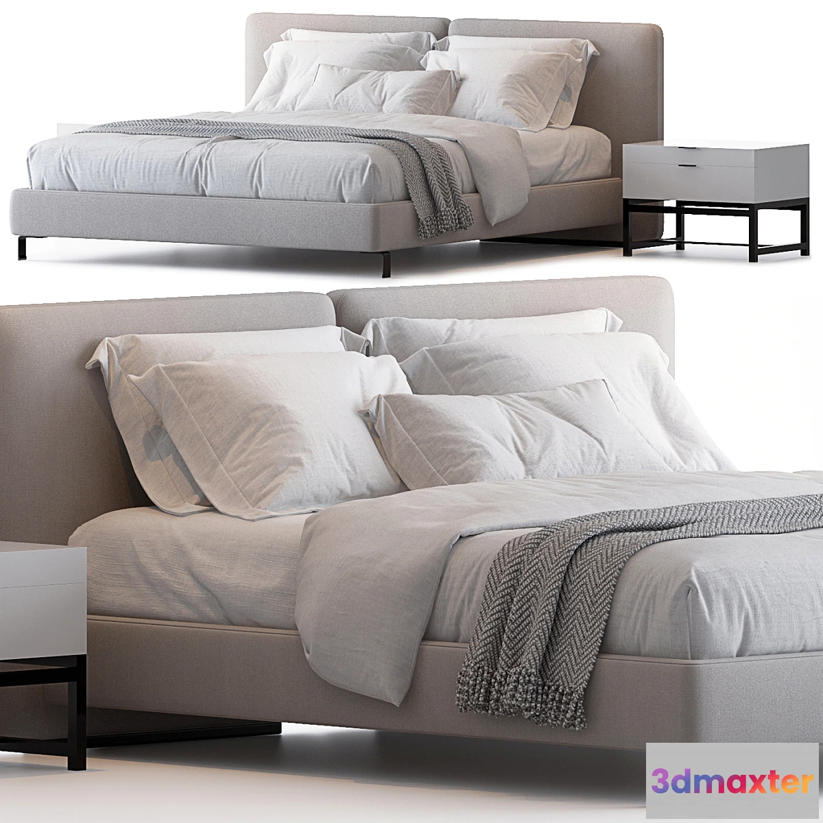 1331754 - Tatlin Cover By Minotti 3D Max