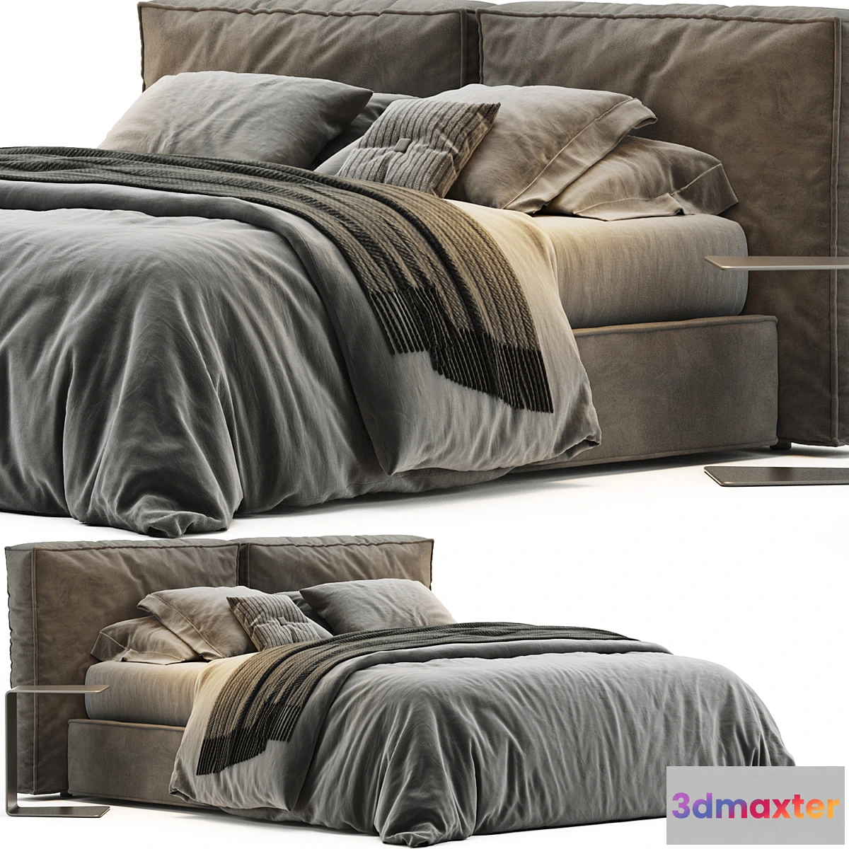 1333620 - Ditre italia flann bed - No.5 3D Max