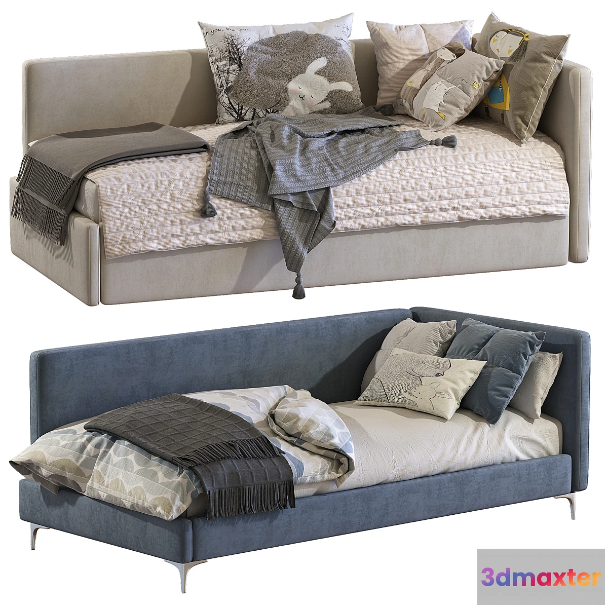 1334346 - Crib Be-Max _ Twils 2 3D Max