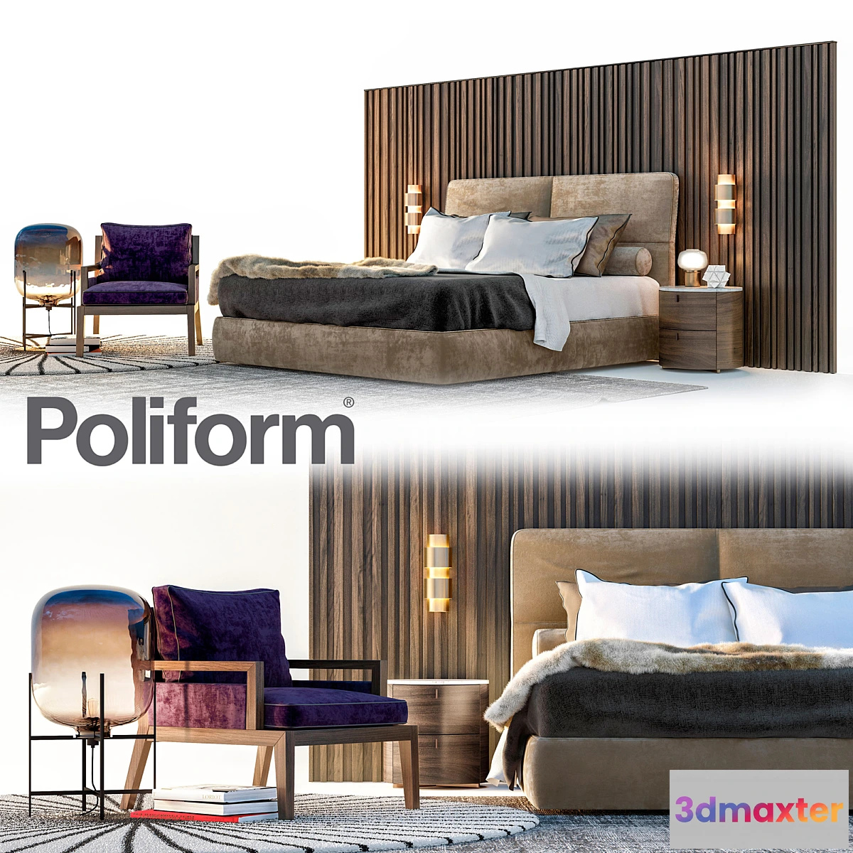 1338162 - Poliform interior07 3D Max