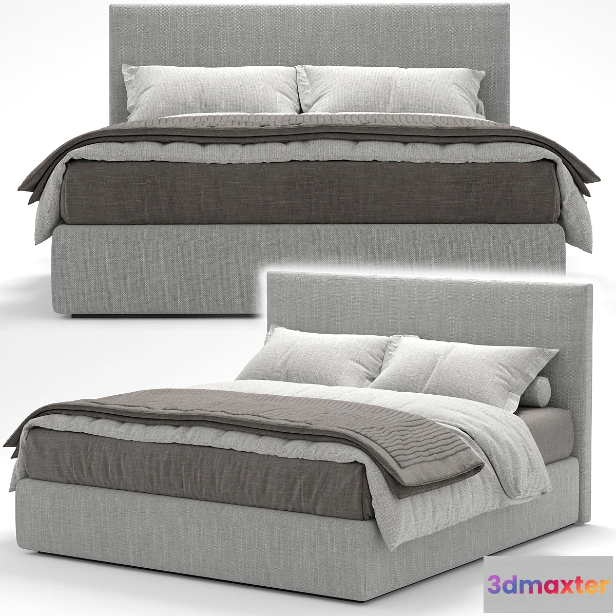 1341459 - Bed Soho Berto 3D Max