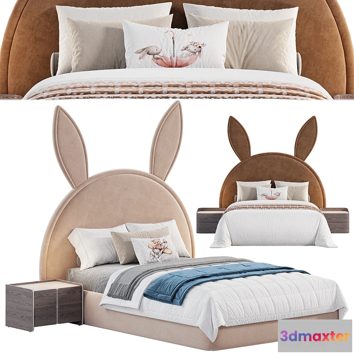 1341554 - Bunny bed By SKhome 3D Max