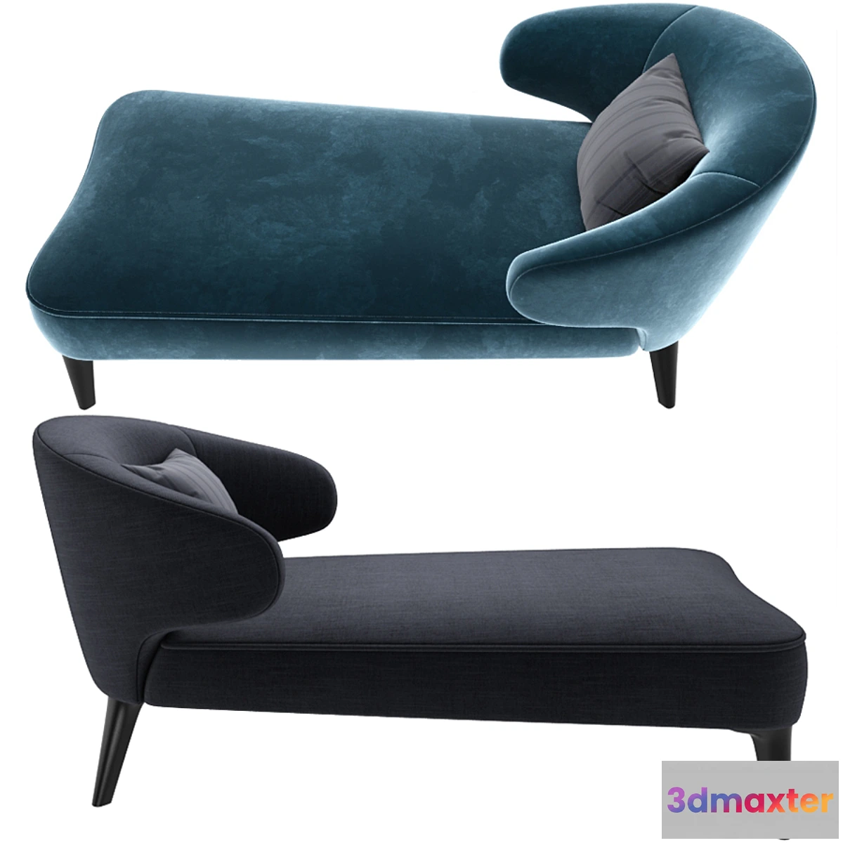 1343195 - Minotti Aston Little Daybed 3D Max