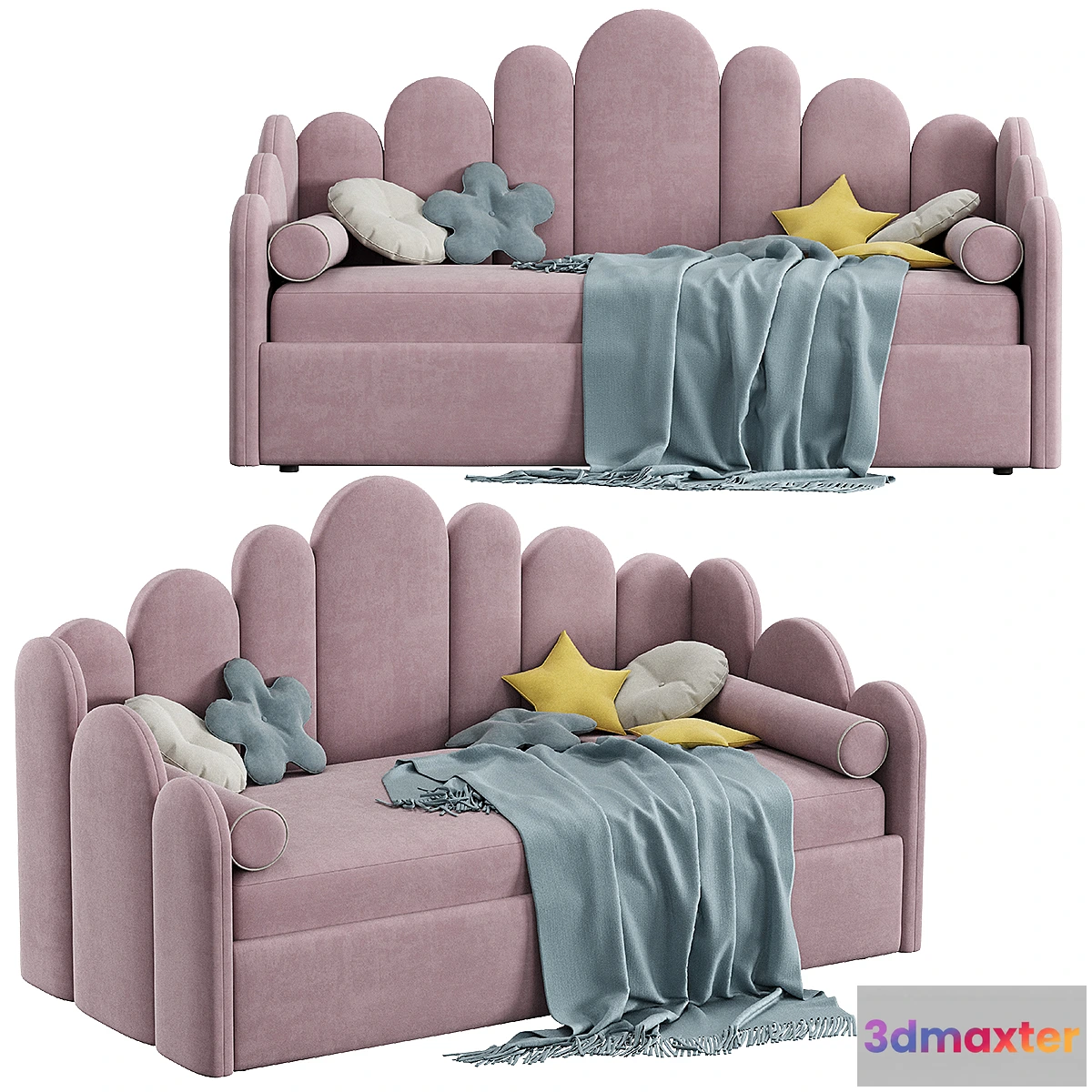 1344762 - Bed Bambini kids - No.2 3D Max