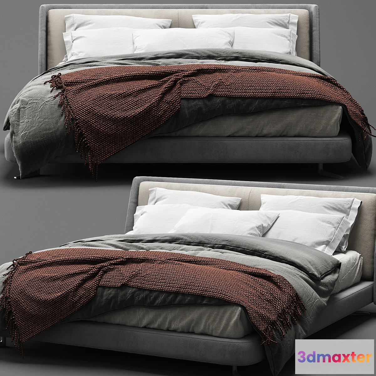 1346577 - Spencer bed 3D Max