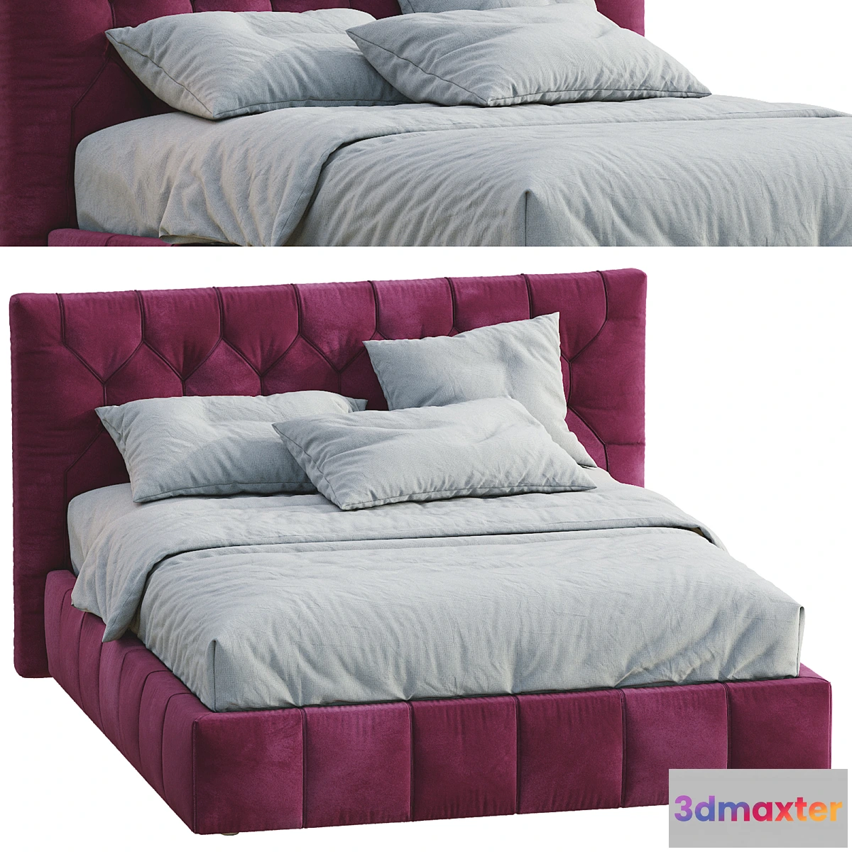 1347498 - Felis Bed HAMILTON - No.2 3D Max
