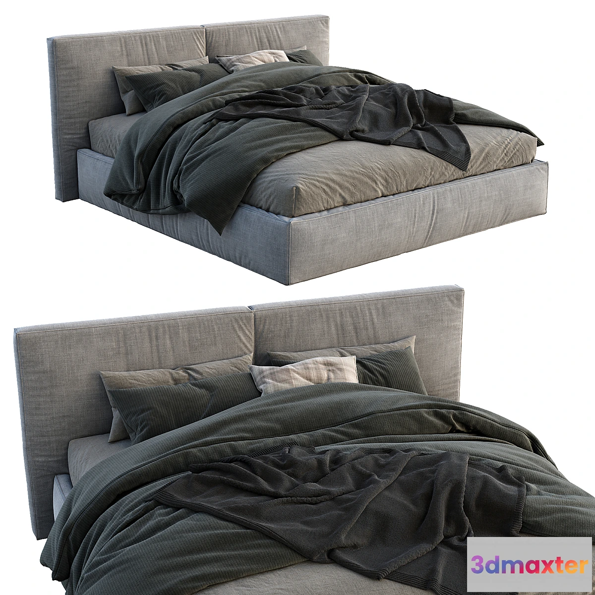 1349078 - Flexteam bed miller 3D Max