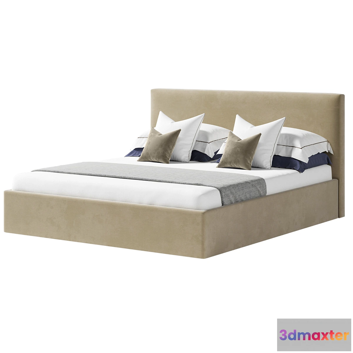 1350805 - OM Bed Kent 3D Max