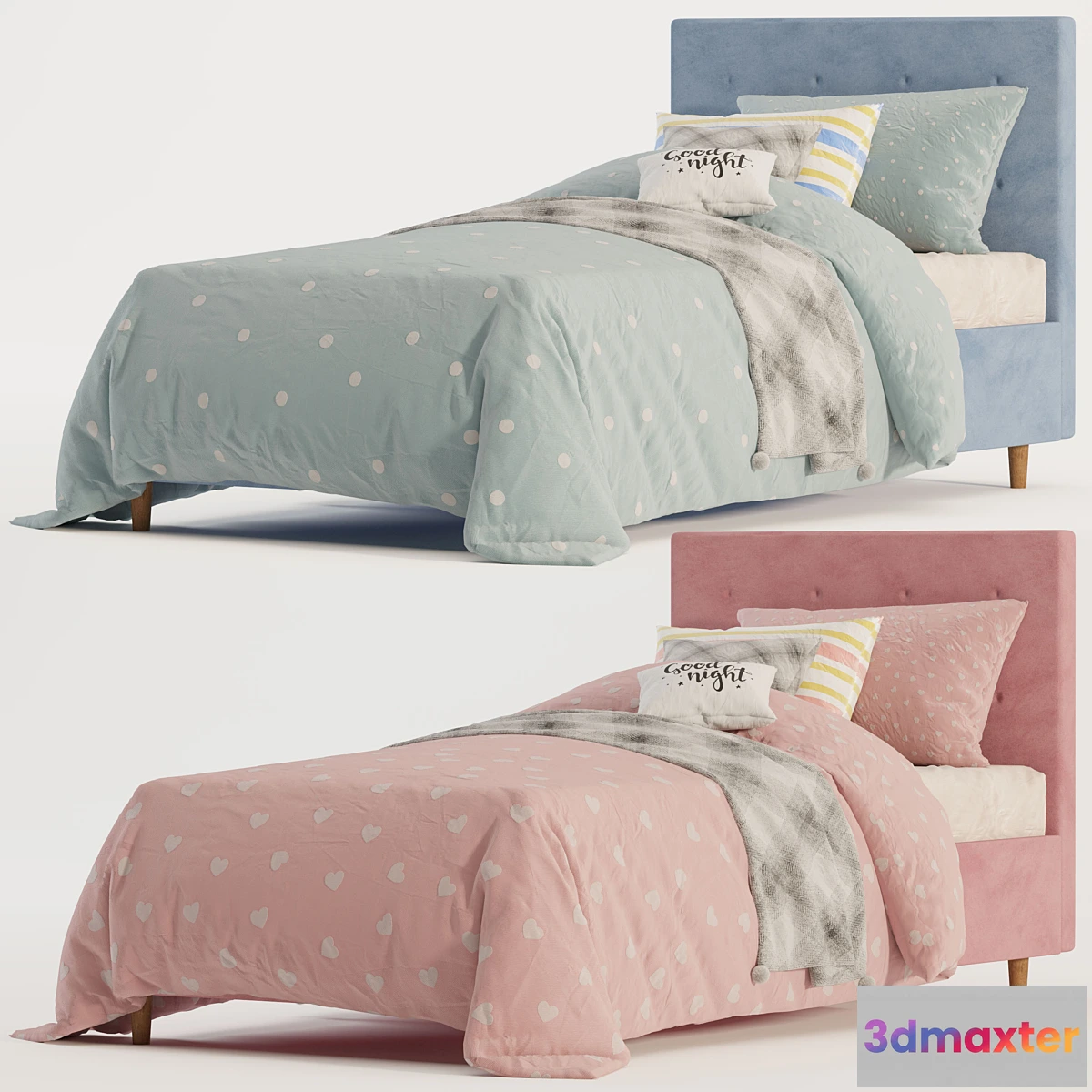 1350833 - Adairs kids bed 3D Max