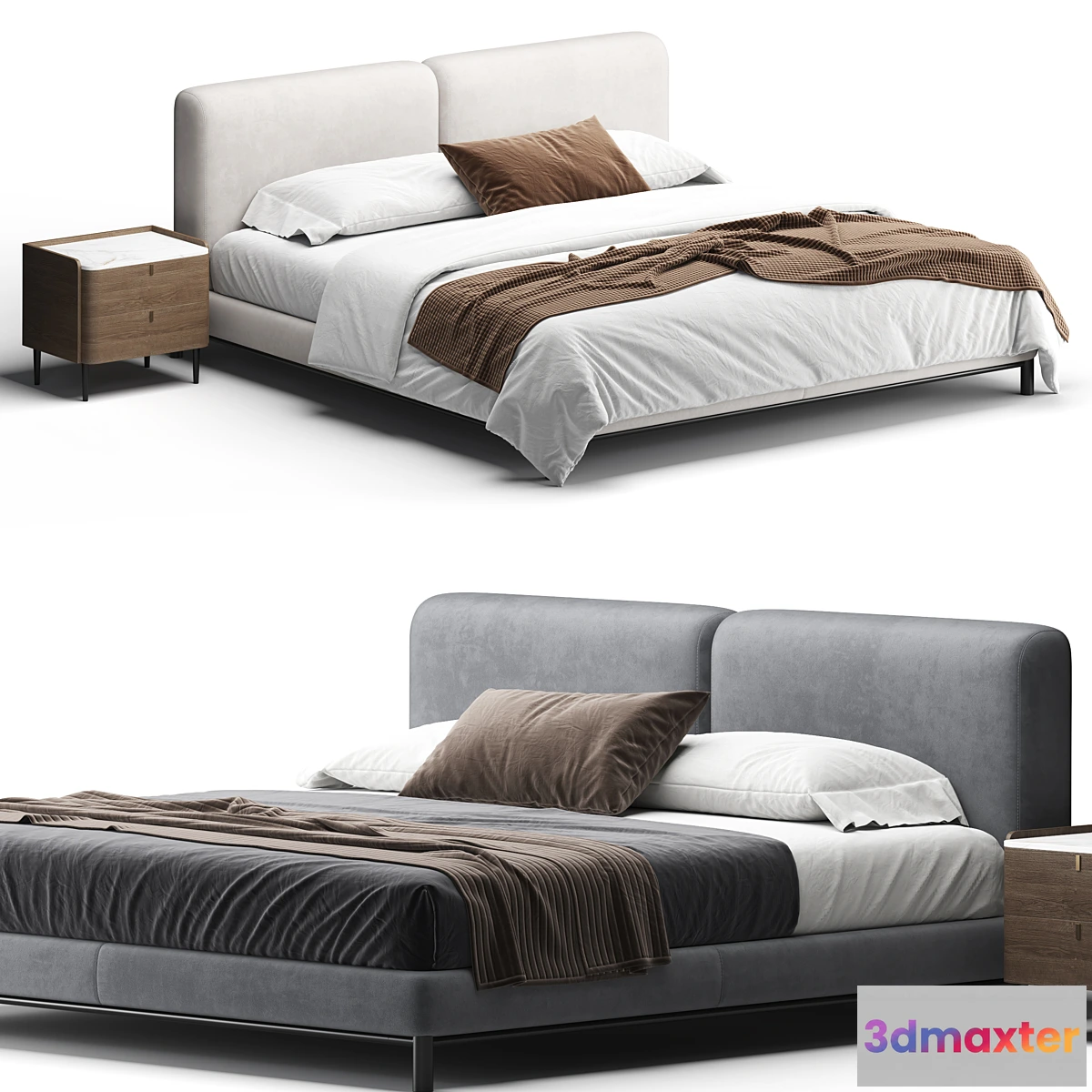 1352122 - Margot Bed 3D Max