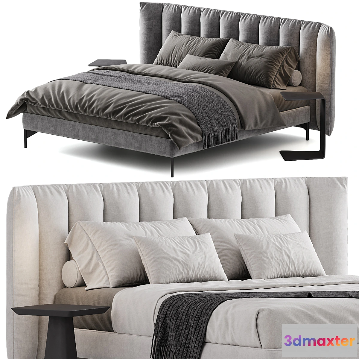 1352924 - Bed Twils OPÉRA 3D Max