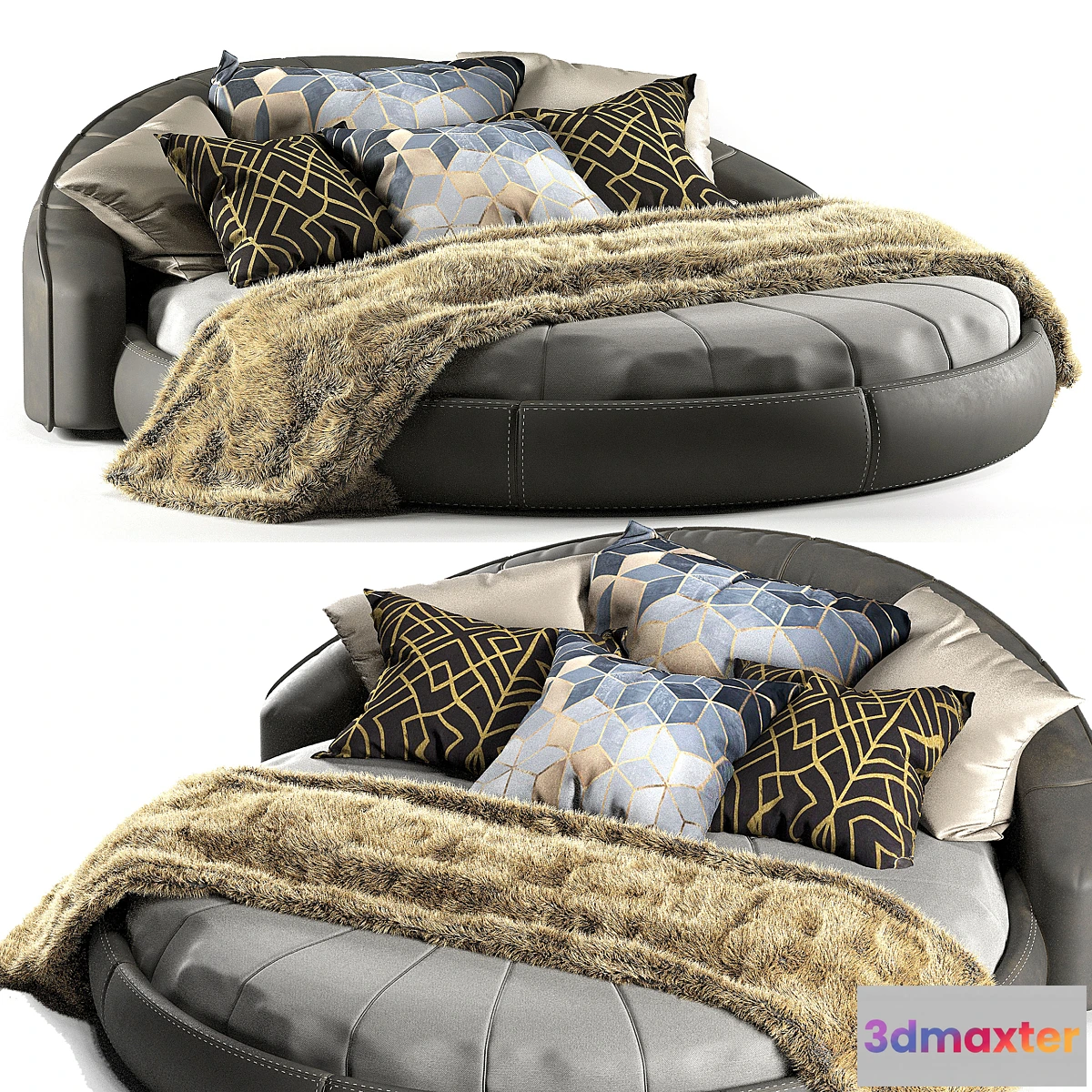 1353354 - round bed - No.2 3D Max