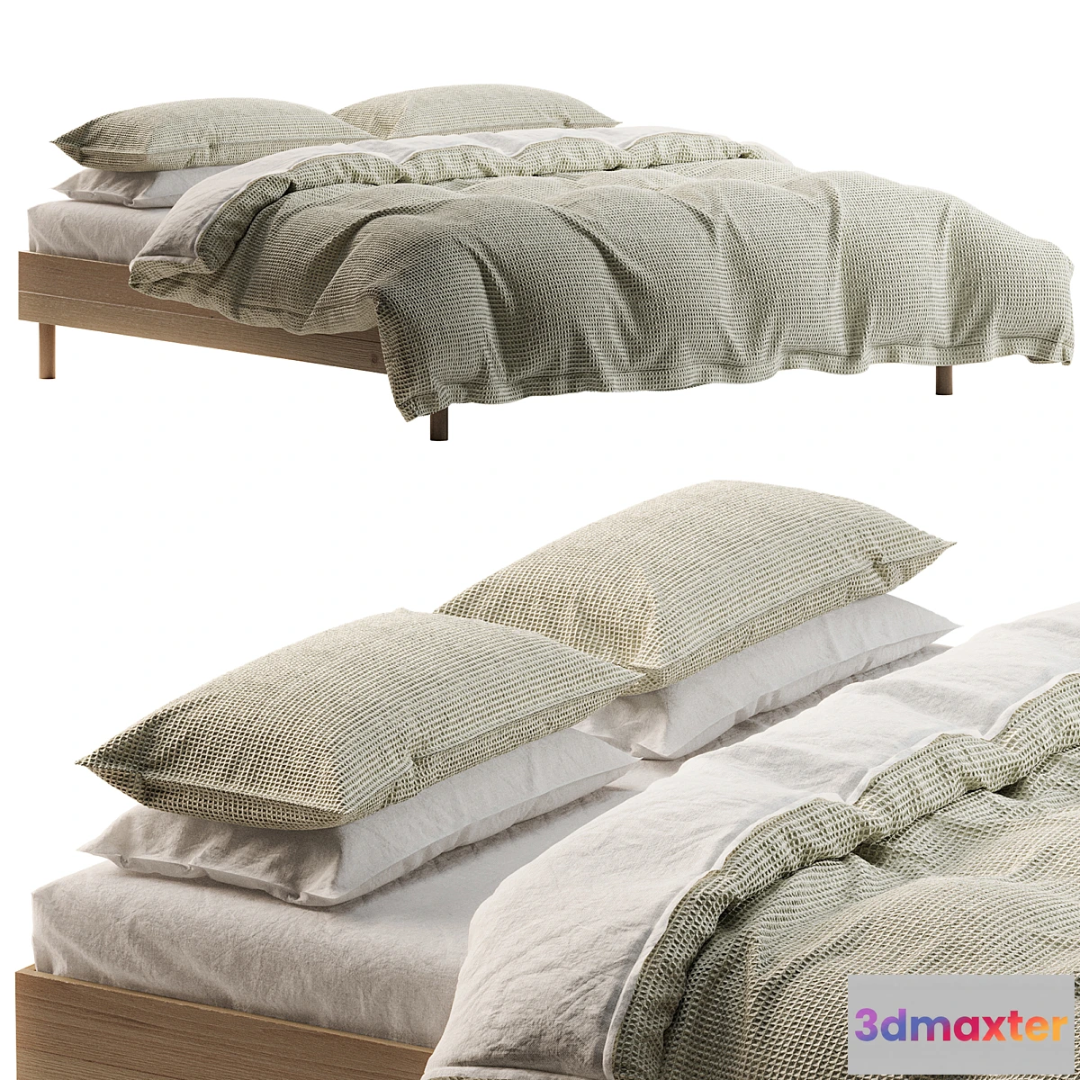 1354320 - Bed A&C 3D Max