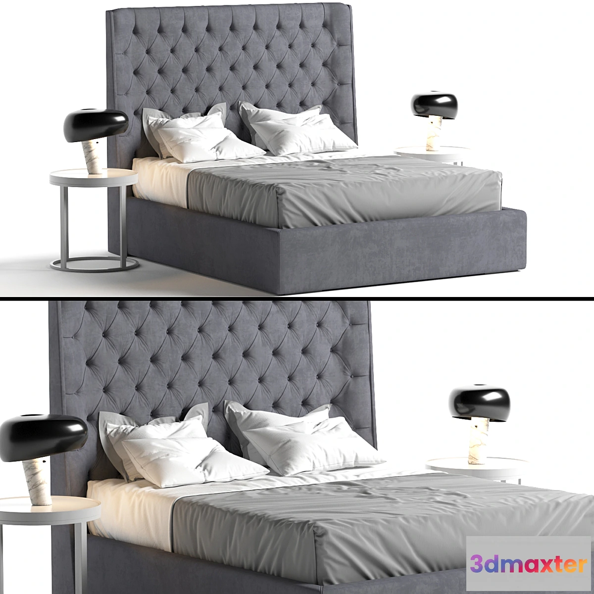 1354564 - Turman Meridiani bed 3D Max