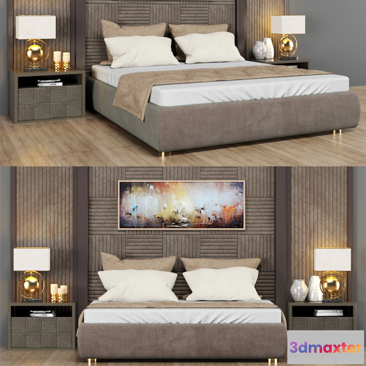 1354567 - Bedroom_6 3D Max