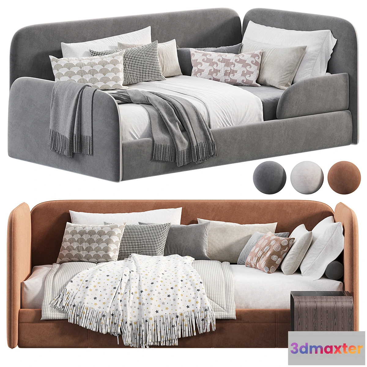 1354723 - Simple Kids Bed - No.2 3D Max