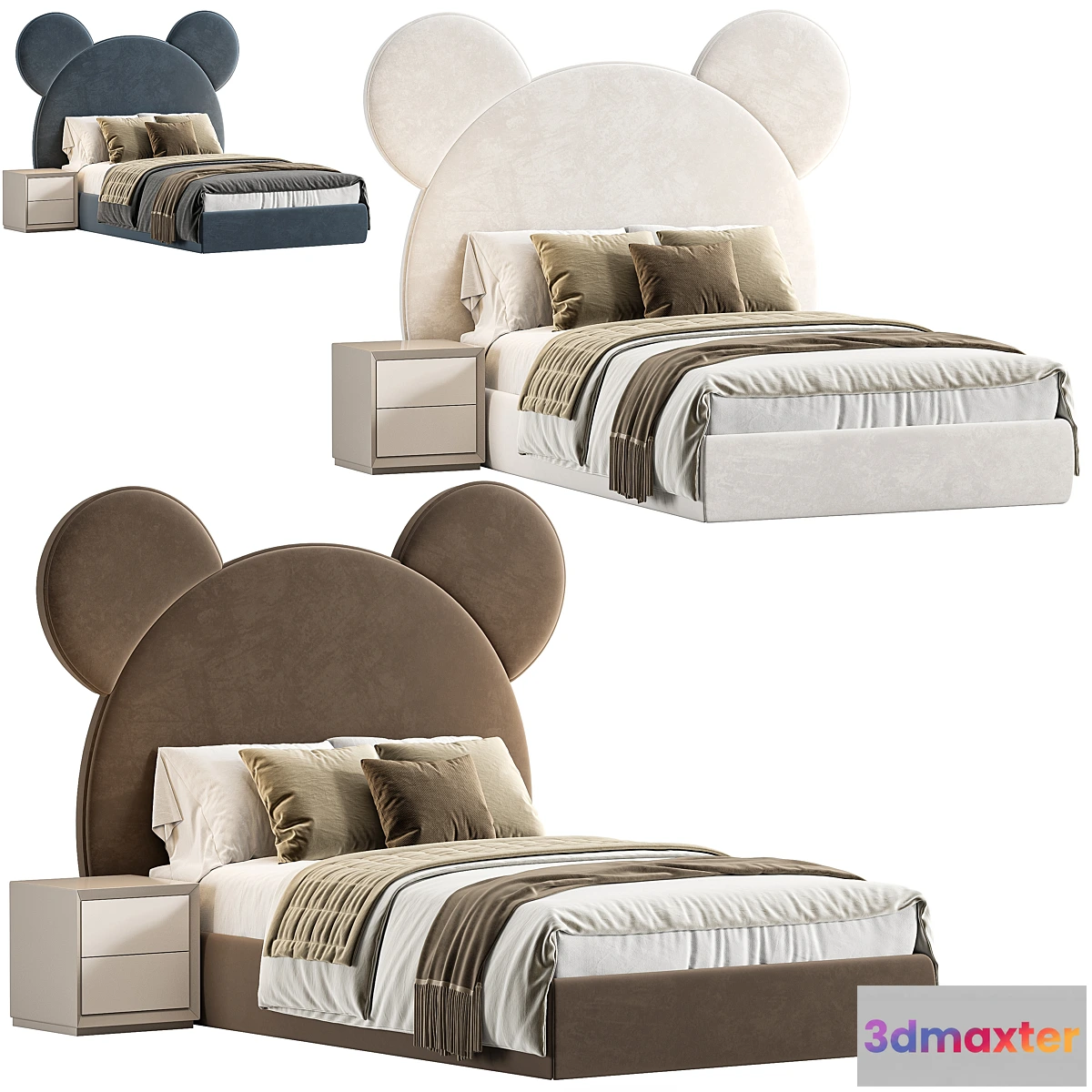 1354891 - Teddy Children’s bed - No.2 3D Max