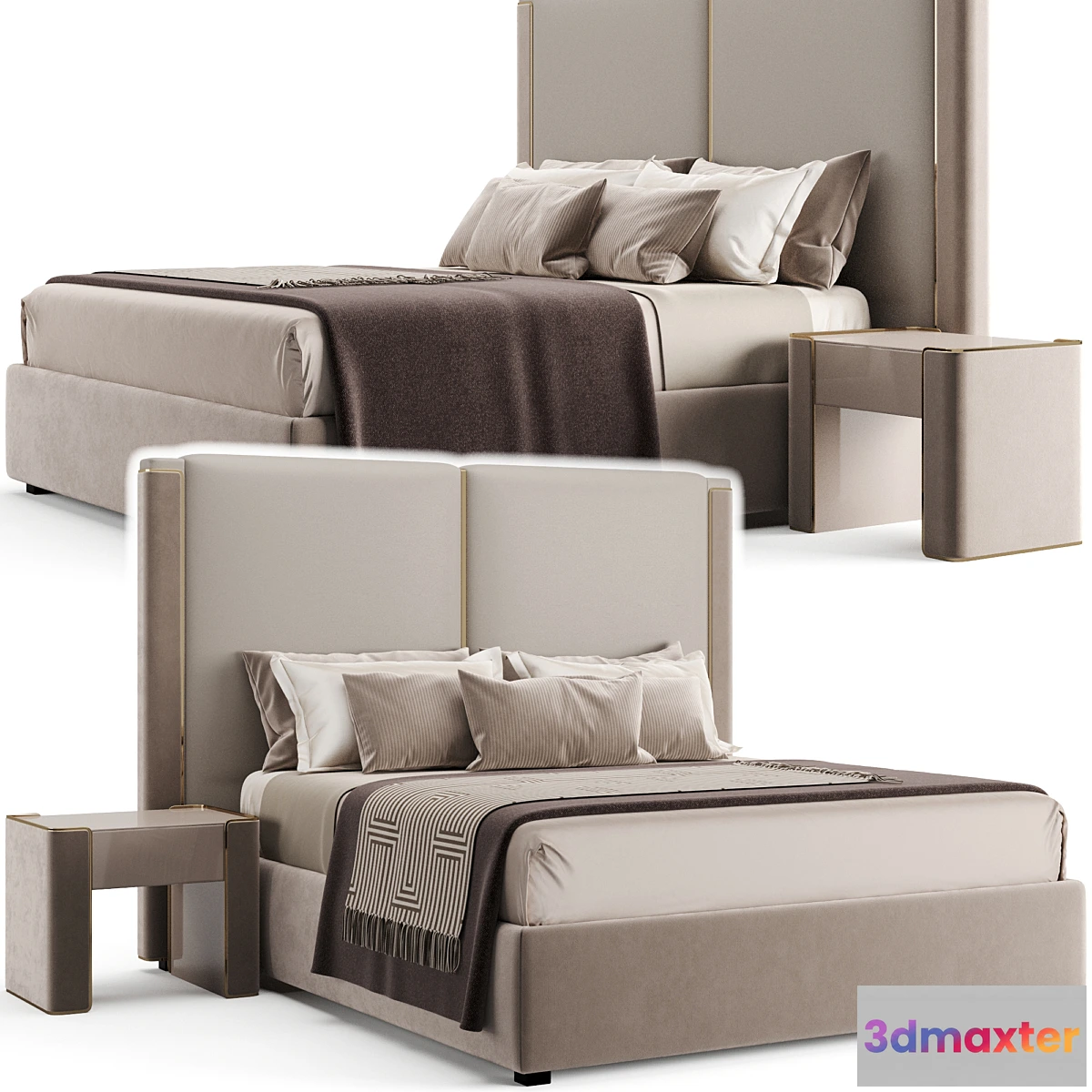 1356143 - Fendi Casa Icon Bed 3D Max