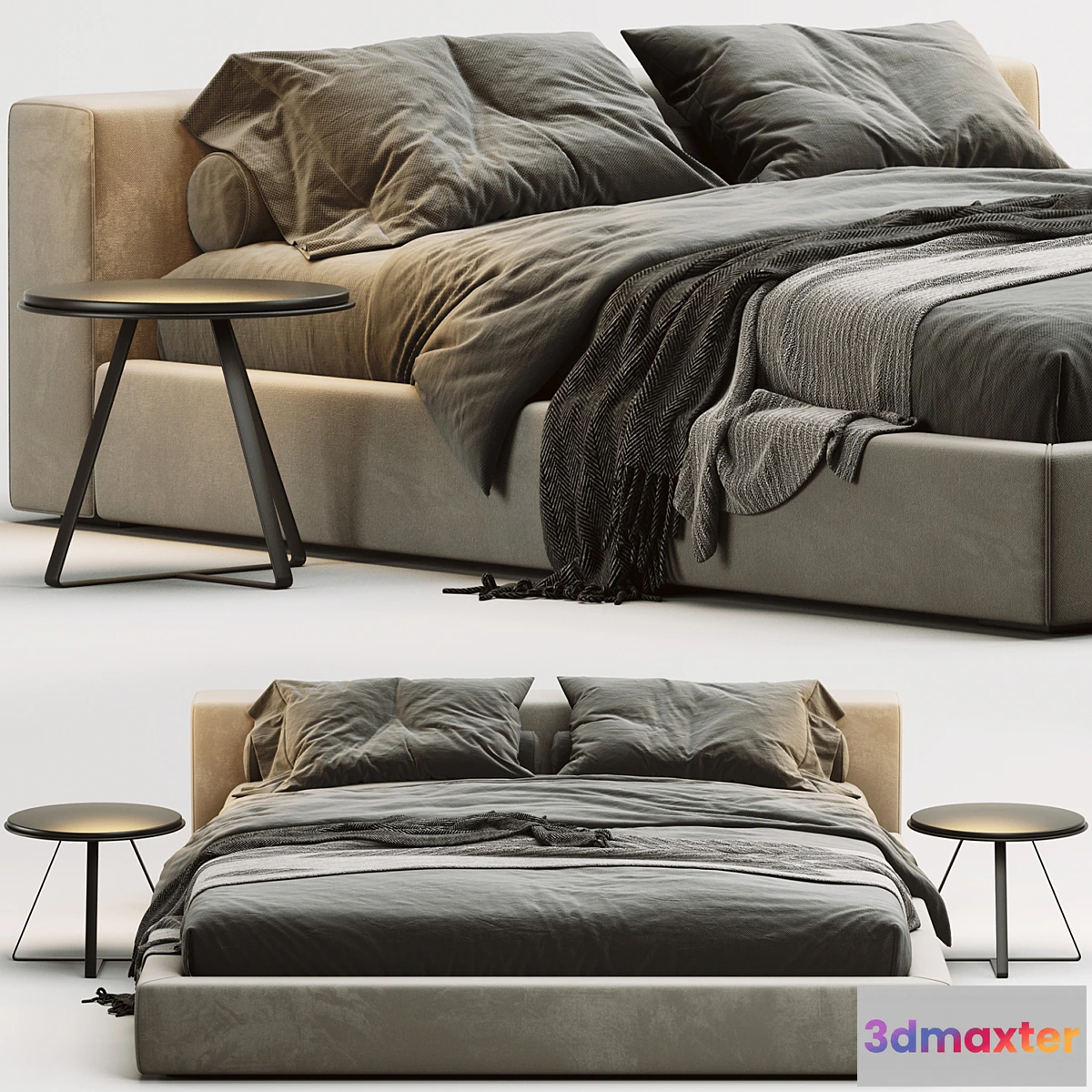 1356179 - Desiree Kubic 24 Bed 3D Max