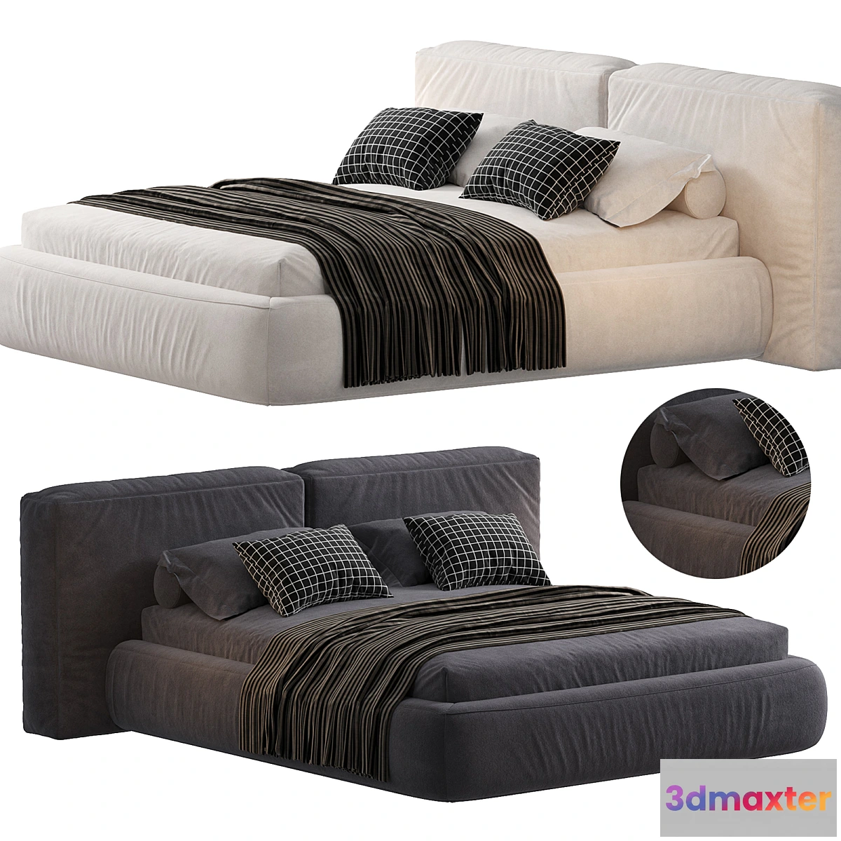 1357389 - Loft Bed 3D Max