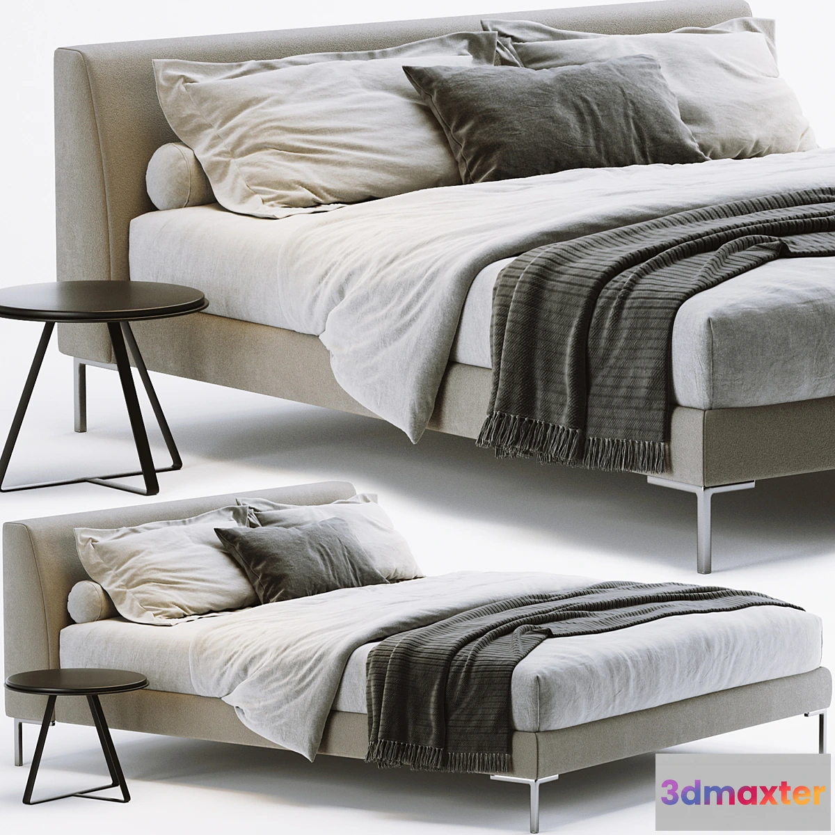 1358015 - Sofa & Chair Company Picasso Bed 3D Max