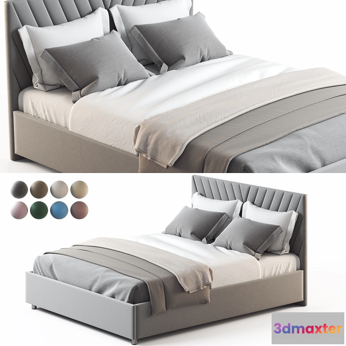 1358135 - Bed Hoff Victory 3D Max