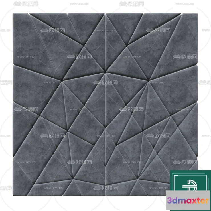 1372713 - Headboard 3D Model for Bed - Interior 3D - 016 3D Max