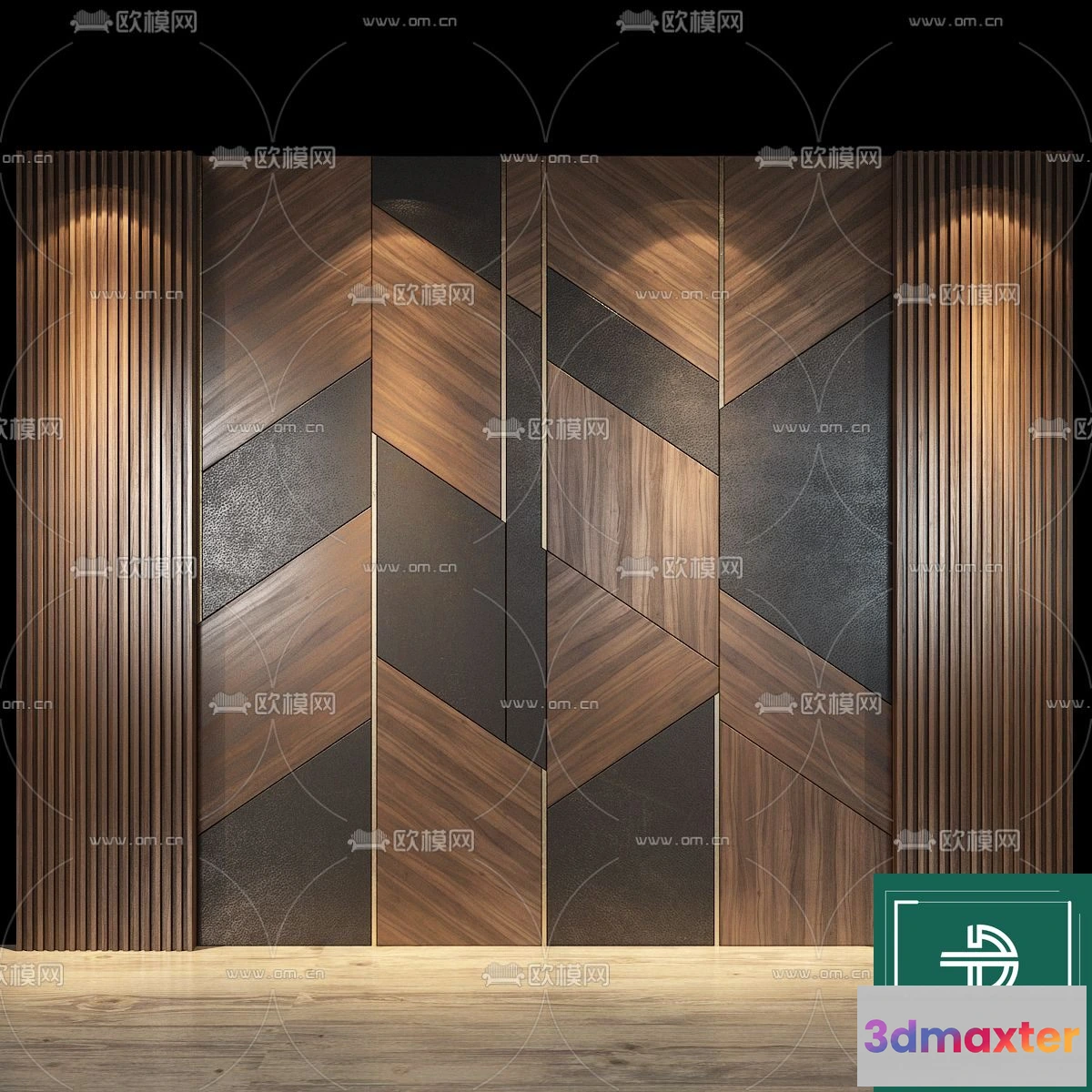 1372844 - Headboard 3D Model for Bed - Interior 3D - 018 3D Max