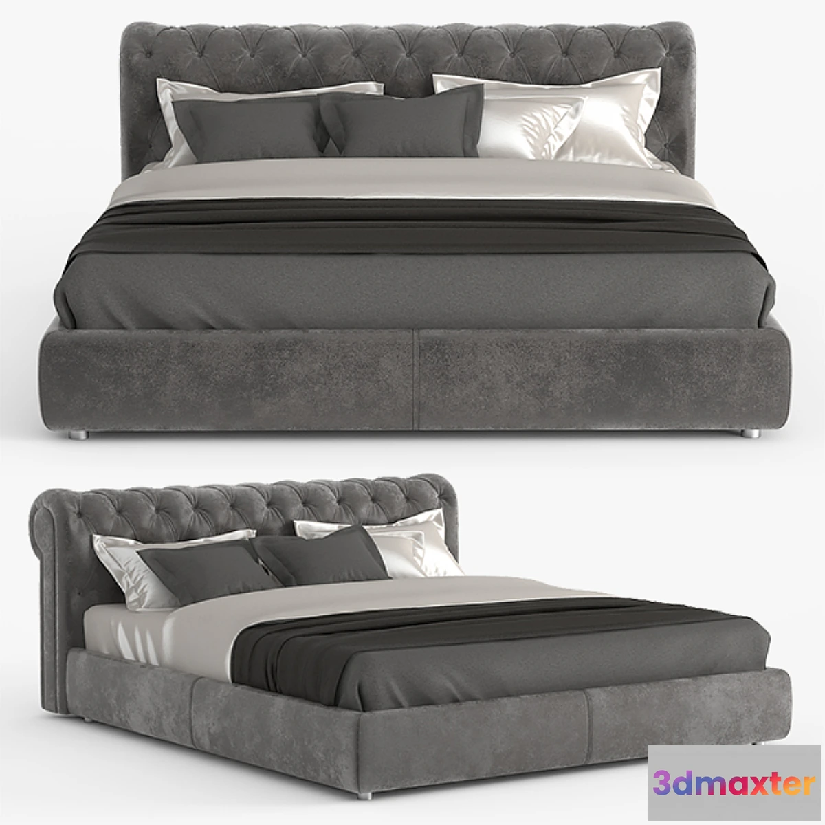 1393312 - FLEXTEAM Charles B. Bed 3D Max