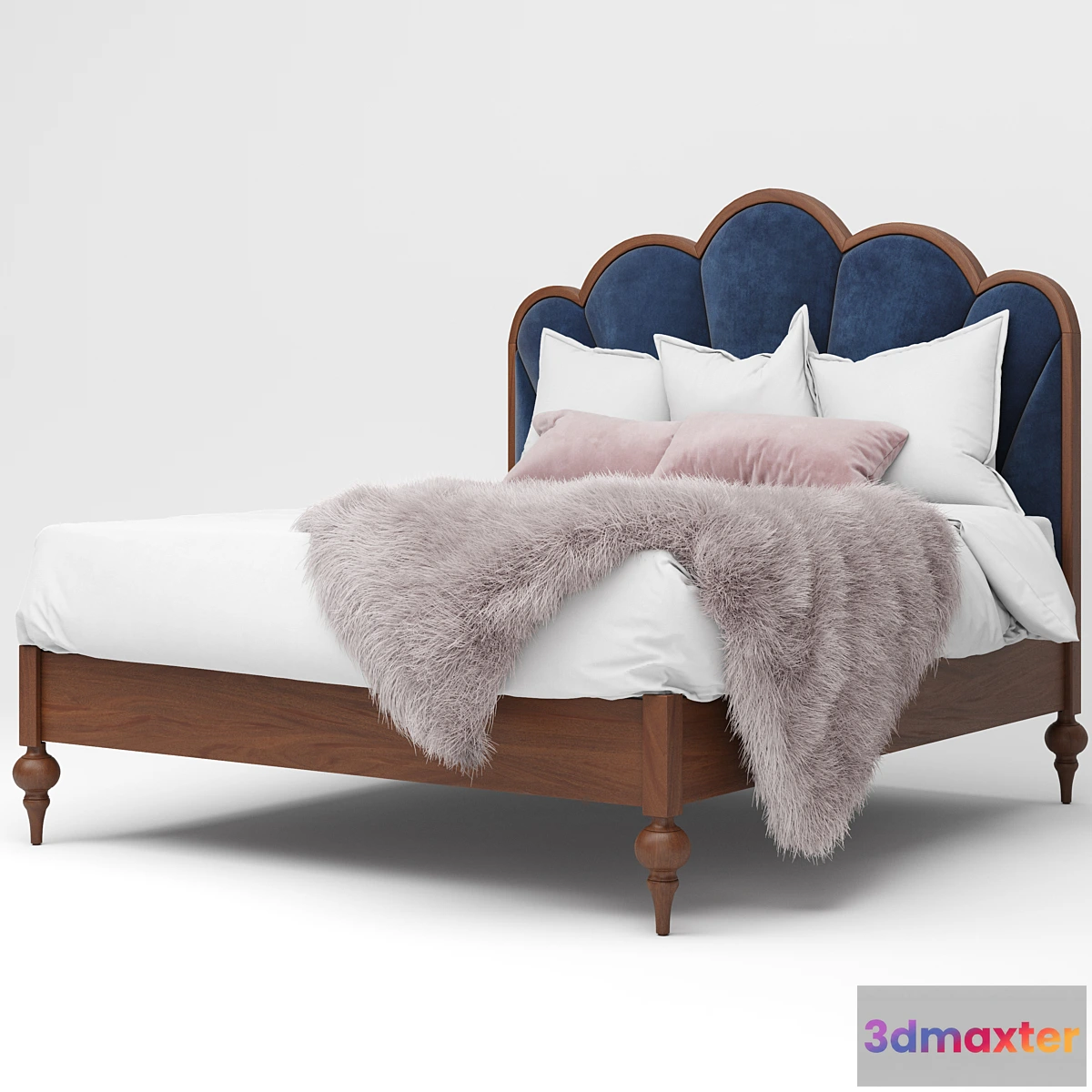 1394116 - Anthropologie sofia bed 3D Max