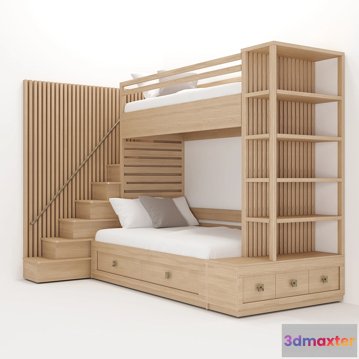 1394380 - Bunk bed 3D Max