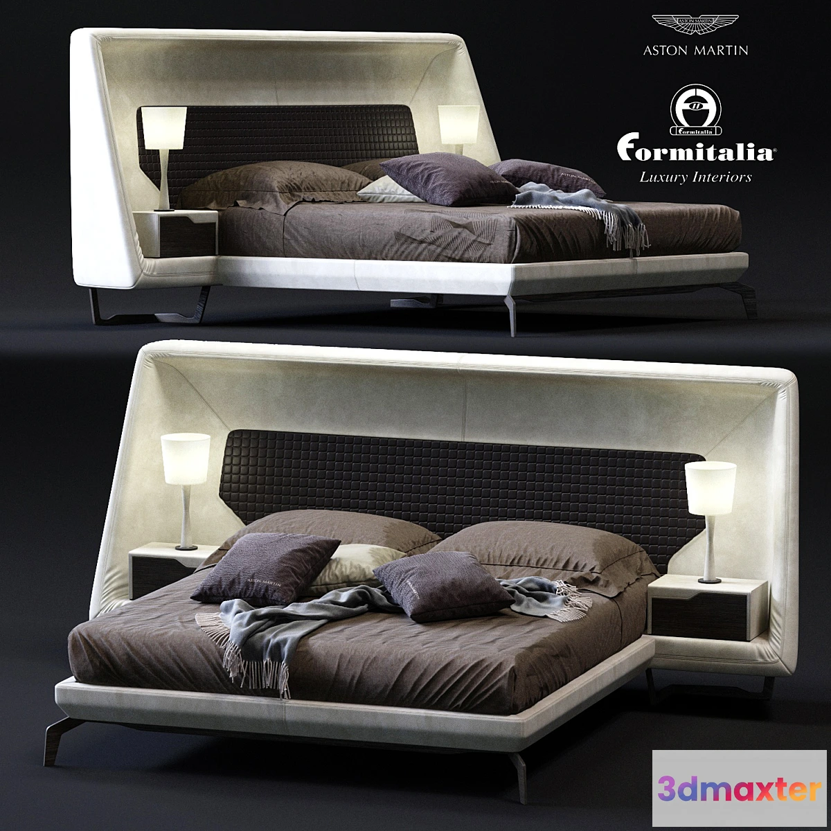 1394936 - Aston Martin V146 Bed 3D Max