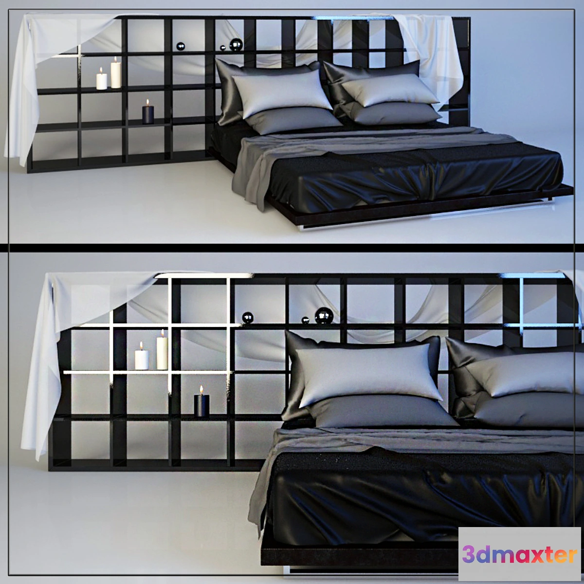 1395208 - Bed 3D Max