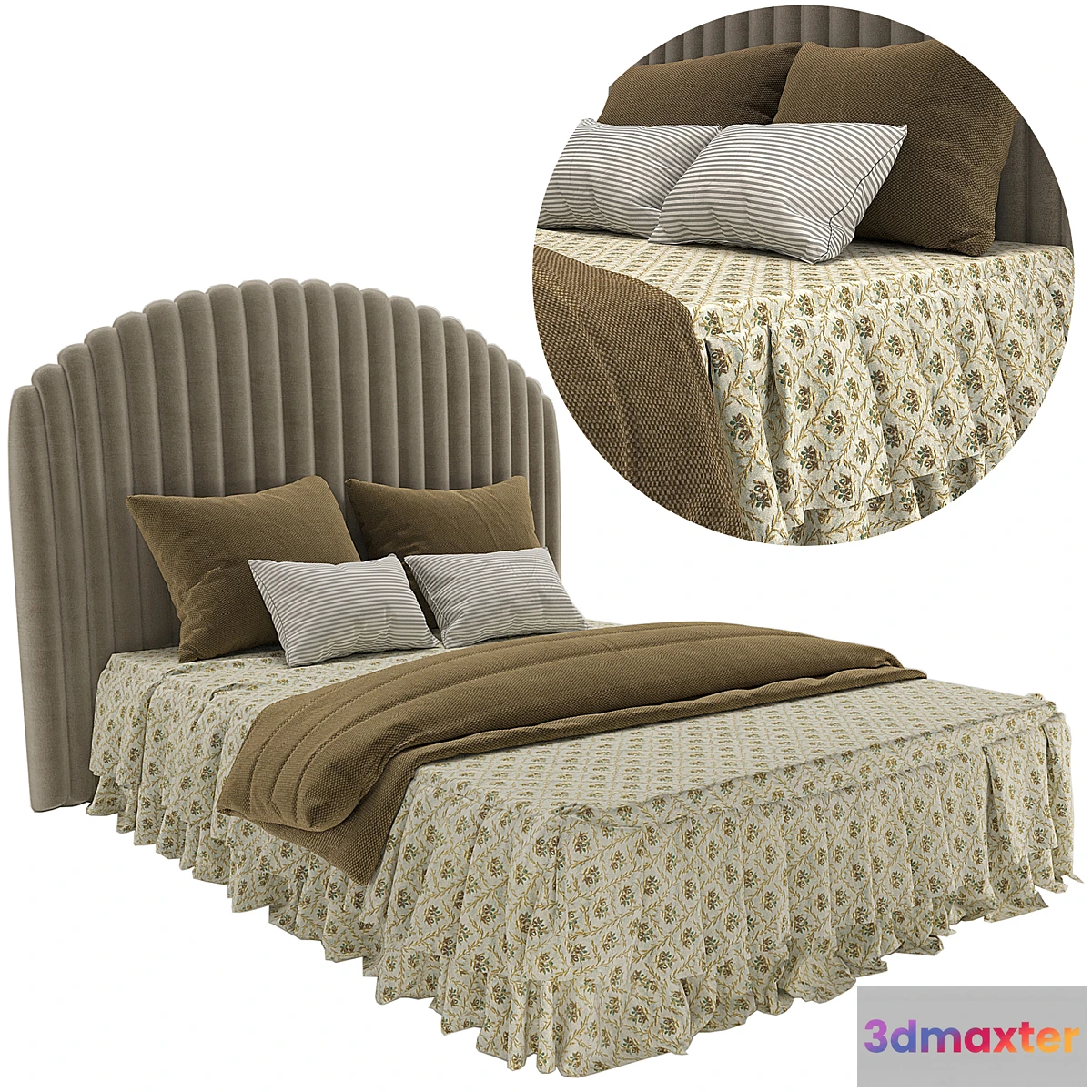 1397234 - bed 3D Max