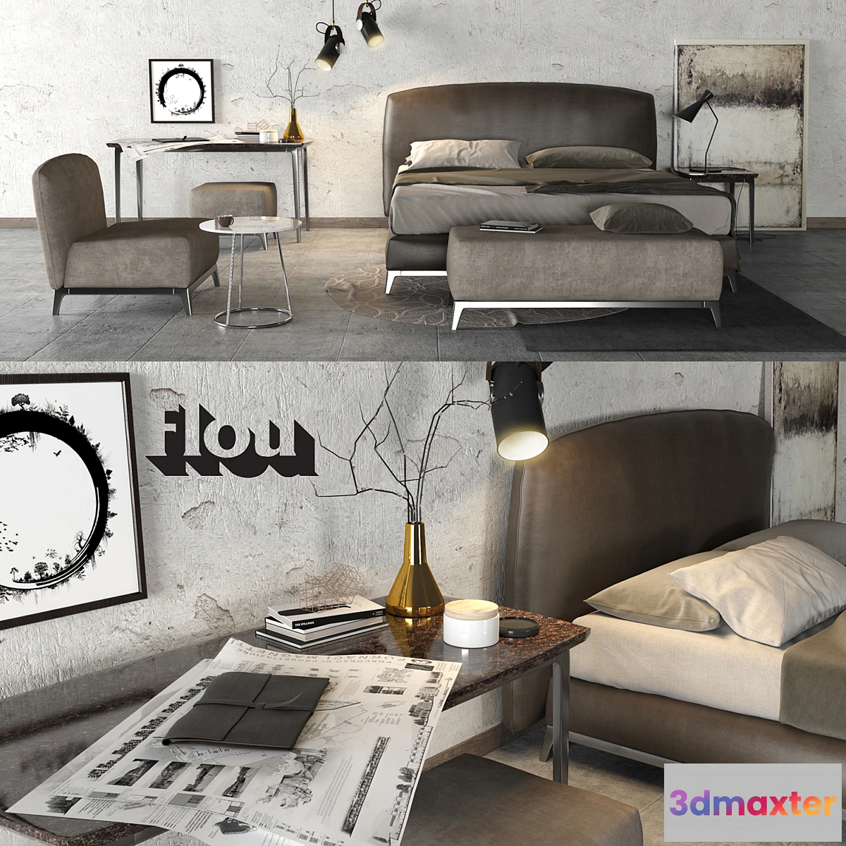 1397526 - Flou Set 02 3D Max