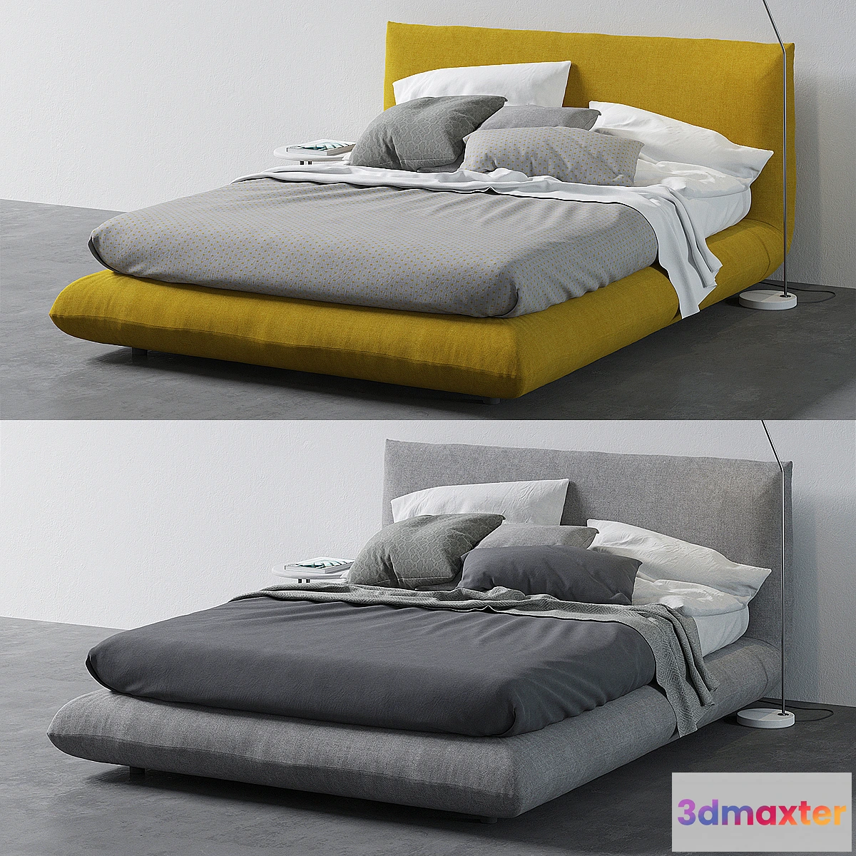 1399778 - Jalis bed interlübke 3D Max