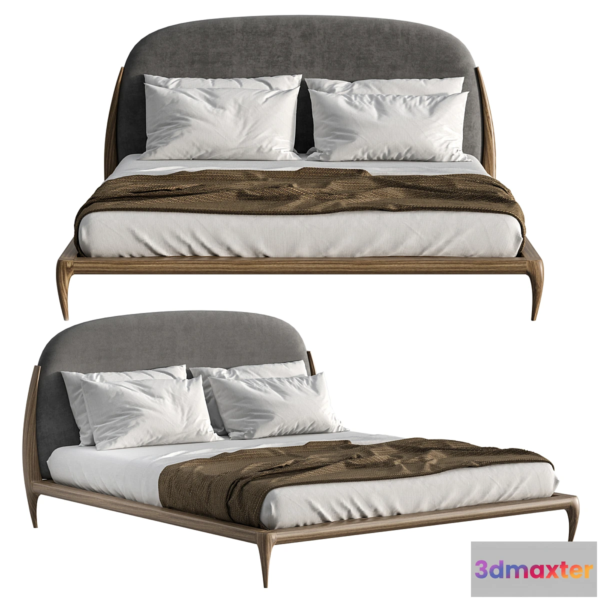 1402868 - Magnoly bed 3D Max
