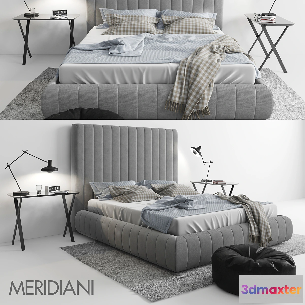 1403402 - Meridiani Tuyo Bed 3D Max