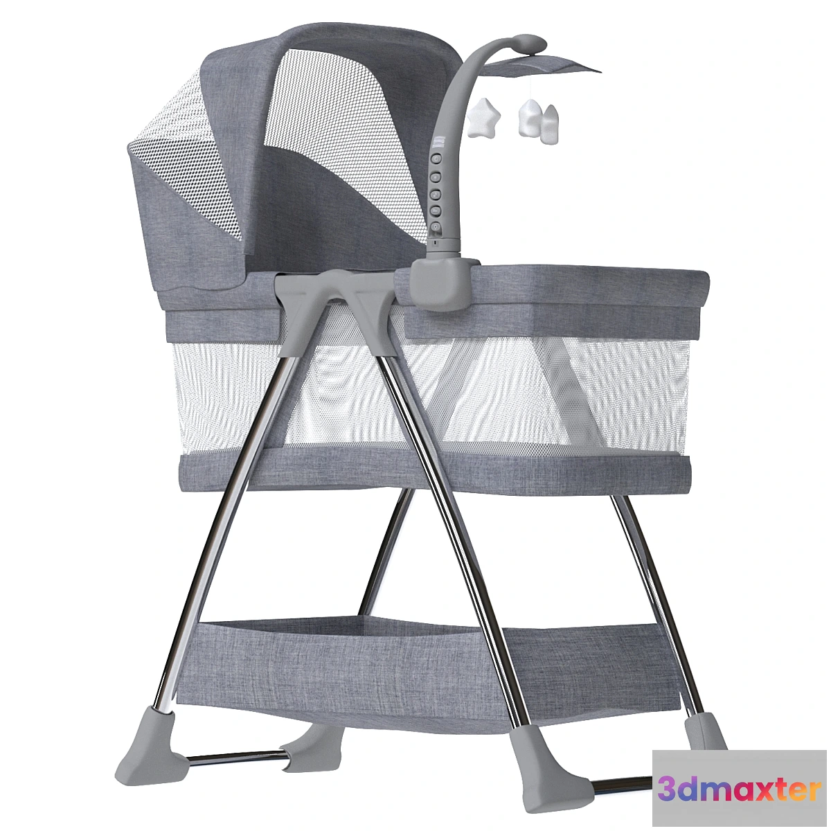 1404596 - Simmons Kids City Sleeper Bassinet 3D Max